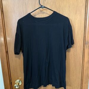 Old Navy Jet Black Crew Neck Tee
